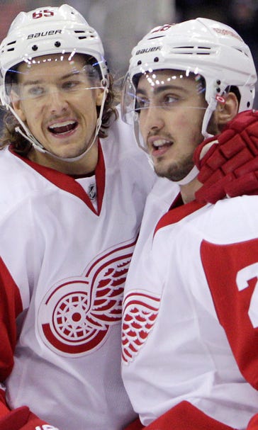 Wings blank Blue Jackets, 5-0